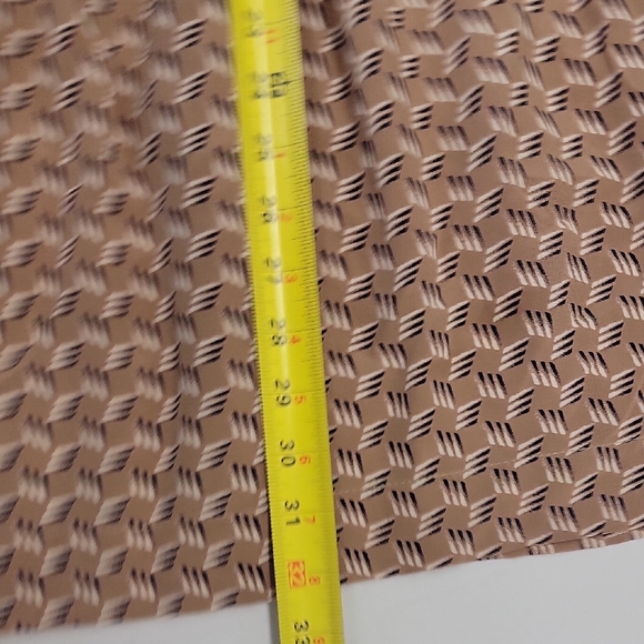 Dior Beige Patterned A-Line Skirt - Picture 14 of 16